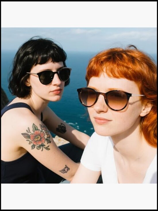 Polarized Sunglasses UV400 Protection Vintage Round Classic Retro Style main image 5